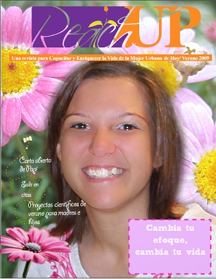 Reach UP magazine cover verano 2009