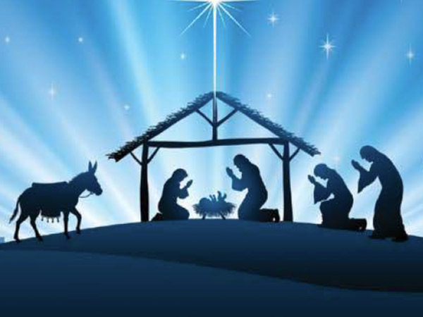 Christmas manger scene