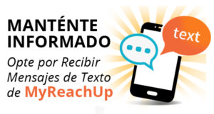 MyReachUp texto icon