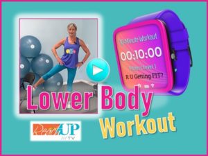 Shape Up! 10-minute Lower Body Workout - R U Getting Fit? - video