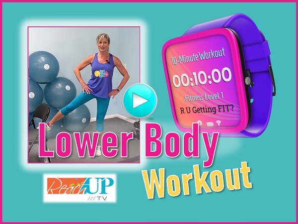 Shape Up 10 minute Lower Body Workout R U Getting Fit video